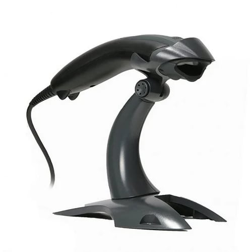 HONEYWELL SCANNER POS VOYAGER 1400G 1D/2D USB PRETO C/SUPORTE - Honeywell 1400G2D-2USB-1