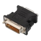 Adaptador Aisens DVI para SVGA - 24+5/Macho-HDB15/Feminino - Cor Preto - Aisens A118-0092