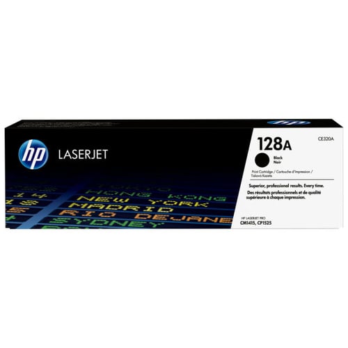 HP Toner LaserJet Original 128A Preto - CE320A