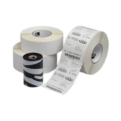 Etiquetas 051x25 D25mm 2000D Térmicas Premium ZEBRA 12 Rolos - Zebra ZEB880199-025D