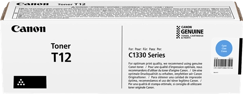 Canon T12 Cyan Cartucho de Toner Original - 5097C006 - Canon 5097C006