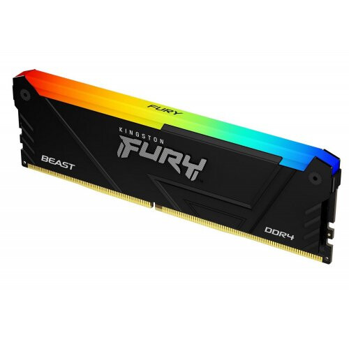 KINGSTON MEM 32GB 3200MT/S DDR4 CL16 DIMM FURY BEAST RGB - Kingston KF432C16BB2A/32