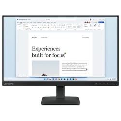 L24-4e - 27'' inch FHD Monitor (IPS Panel, 100 Hz, 4ms, HDMI, VGA) - Tilt Stand - Lenovo 68C2KAC1EU