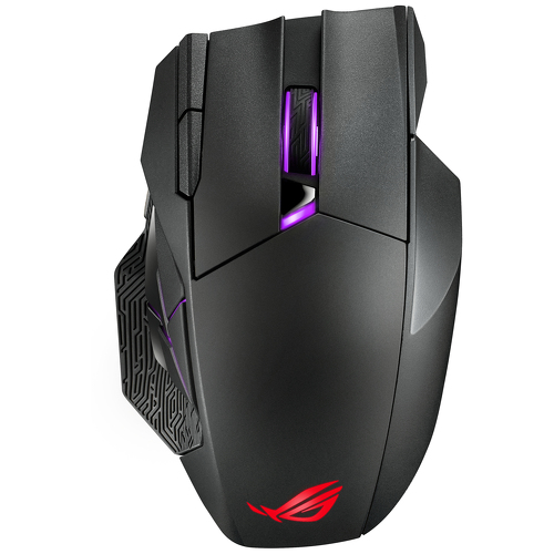 Rato Asus ROG Spatha X Wireless 19 000 DPI - Preto - Asus 90MP0220-BMUA00