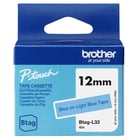 Fita Btag-L33, 12mm, azul sobre azul claro - Brother BTAG-L33