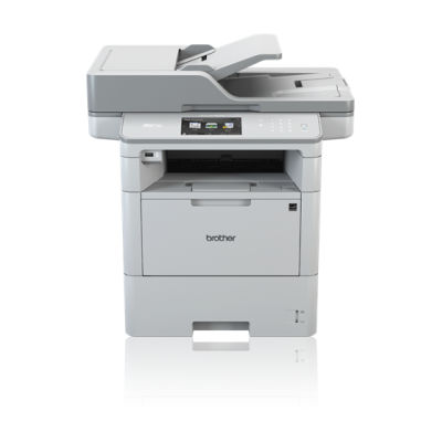 Modelo substituto MFC-L6910DN. Impressora multifunções laser monocromático de alta produtividade, frente e verso automático 4 em 1, rede cablada e WiFi - Brother MFC-L6900DW