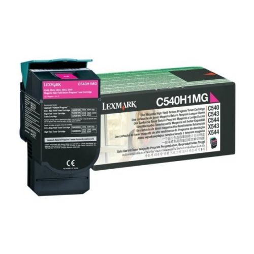 Lexmark C540H1MG toner 1 unidade(s) Original Magenta - Lexmark 0C540H1MG