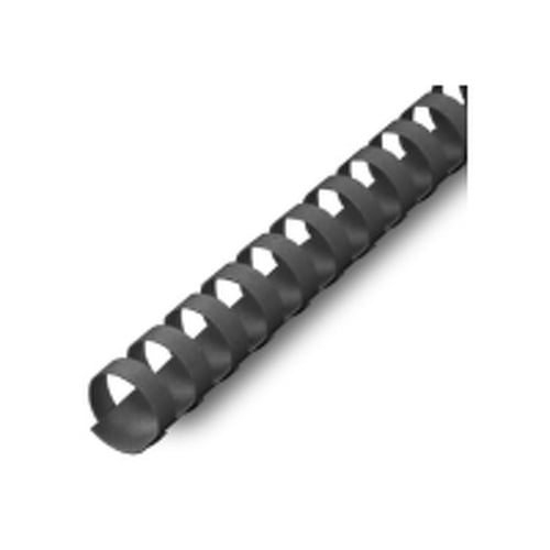 Argolas PVC Encadernar 16mm Preto 130 Folhas 10972 100un - Neutral 1713016