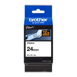 Fita de stencil. Largura: 24 mm. Comprimento: 3 m (Reutilizável até 50 vezes) - Brother STE151