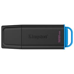 Kingston Pen USB portátil Datatraveler Exodia de 128 GB, USB 3.2 Gen 1, Preto/Azul - Kingston DTXG2/128GB