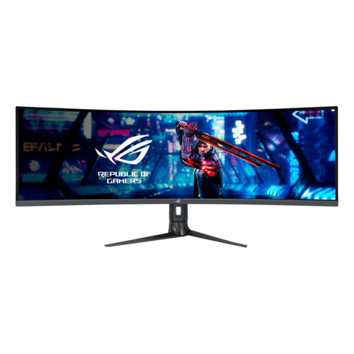 Monitor ASUS ROG Strix XG49WCR 49" QHD WLED/VA Curved 1800R 165Hz 1ms HDR 400 Gaming Black - Asus 90LM08I0-B01170