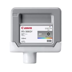 Tinteiro PFI-306 de 330 ml GY (grey) - Canon 6666B001