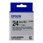 EPSON FITA LK-6SBE MATTE BLK/MATTSIV 24/9 - Epson C53S656009