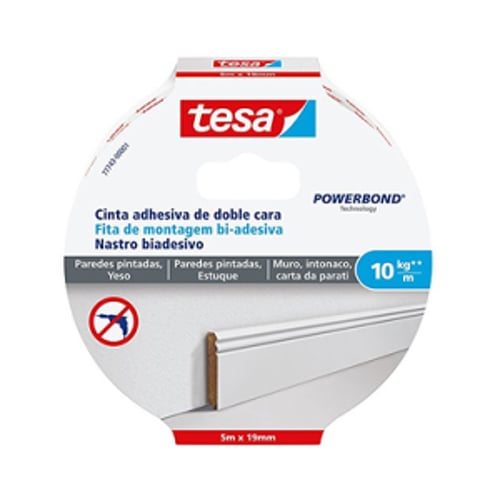 Fita Montagem Bi-adesiva 19mmx5mts Powerbond 10kg Tesa - Tesa 15677743