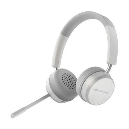 Auscultadores sem fios Energy Sistem Office 6 - Bluetooth 5.0 - Chamadas de voz HQ - Carregamento rápido - Cor branca - Energy Sistem 242457