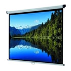 Aprox. 200x200cm Ecrã de projeção manual de montagem na parede - Montagem no teto ou na parede - Auto-Stop: Ajustável a qualquer altura - Aprox. APPP200