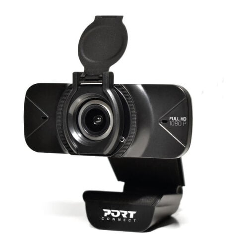 PORT WEBCAM FULLHD 1080P USB E USB-C NOISE CANCEL PRIVACY COVER - Port 900078