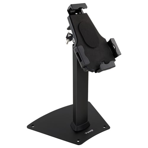 Tooq Suporte de Tablet Ajustável Profissional para Tablet 7.9? a 10.5? - Inclui cadeado antirroubo - Organizador de cabos - Suporte para tablet - Tooq 198176