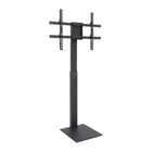 Suporte de chão Tooq Midas para ecrãs de 37-70" - Giro e rotação ajustáveis - Gestão de cabos - Peso máximo 40kg - VESA máx. 600x400 - Cor preta - Tooq FS2286M-B