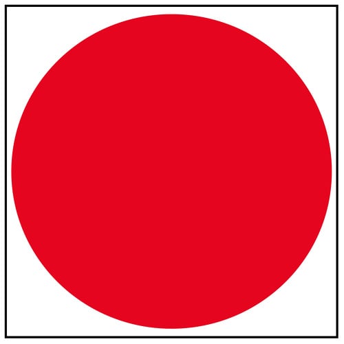 Apli Signage Label Red Dot Special Glass 1 unid. - APLI 208426