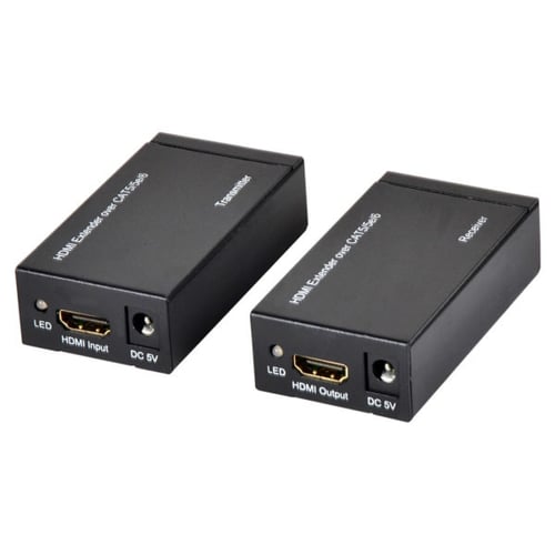 Ewent EW3715 extensão AV Transmissor e recetor AV Preto - Ewent EW3715