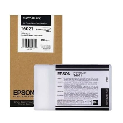 Epson Tinteiro Preto Foto T602100 - Epson C13T602100