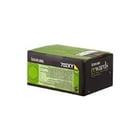 Lexmark 702XY R toner 1 unidade(s) Original Amarelo - Lexmark 70C2XY0