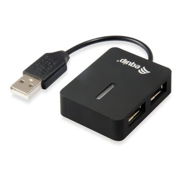 Equip USB Hub 4 Portas USB 2.0 - Velocidade 480 Mbps - Equip 128952