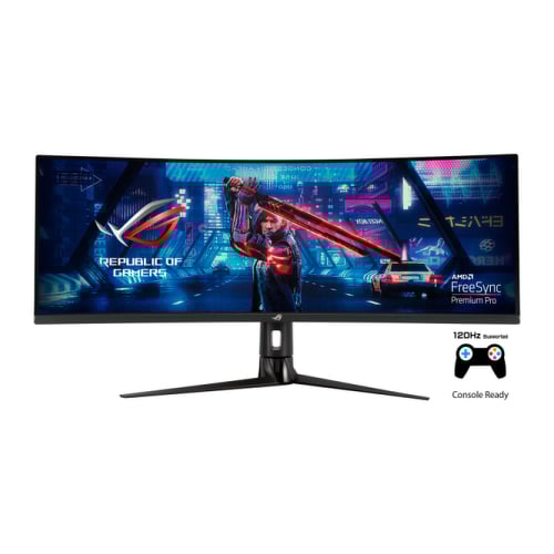 ASUS MONITOR LED 49" XG49VQ DFHD 4MS DP HDMI GAMING CURVED 144Hz BLACK - Asus 90LM04H0-B01170