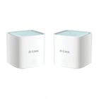 D-Link Eagle Pro AI WiFi Mesh WiFi System 6 AX1500 Dual Band - 2 unidades - MU-MIMO, OFDMA e BSS - D-Link M15-2