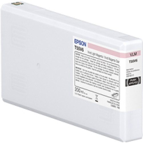 T55W6 Vivid Light Magenta Ink Cartridge - Epson C13T55W600