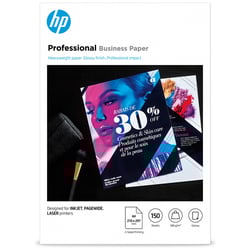 HP Prof Biz Gls 180g A4 150sh FSC Paper - preço válido para unidades pré-estabelecidas - HP 3VK91A