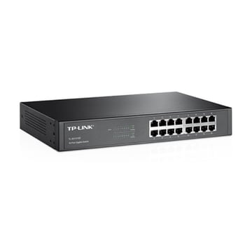 Switch TP-Link TL-SG1016D 16 portas Gigabit 10/100/1000Mbps - TP-Link TL-SG1016D