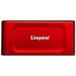 KINGSTON SSD 1TB XS1000 USB 3.2 GEN2 POCKET SIZE FILE BACK UP EXTERNAL RED - Kingston SXS1000R/1000G