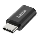 Adaptador HAMA USB type C - Micro USB B, USB 2.0, 480 Mbit/s - Hama 00200310