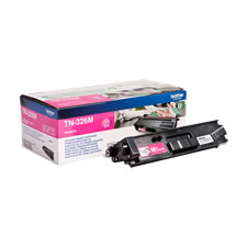 Toner Magenta. Duração estimada: 3.500 Pág. segundo ISO/IEC19798 - Brother TN326M