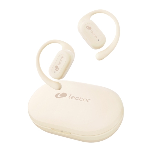 Leotec Open Air Zenith Sport Bluetooth 5.4 Auscultadores - Estojo de carregamento - 30h de autonomia - Branco - Leotec LETWS01W