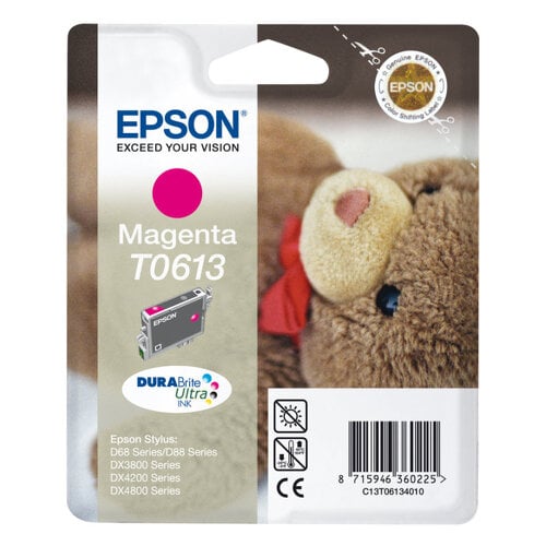Cartucho de Tinta Original Epson T0613 Magenta - C13T06134010 - Epson C13T06134010