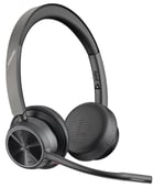 Plantronics/Poly Voyager 4320 UC M Auscultador Bluetooth com microfone - almofadas almofadadas - controlos auriculares - Preto - Poly 226092