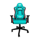 Cadeira Gamer Cromad Raptor Legendary Series - Altura Ajustável com Pistão a Gás Classe 2 - Reclinável até 180º - Almofadas Lombar e Cervical - Rodas de Nylon de 60mm - Iluminação RGB - Verde - Cromad CR1164