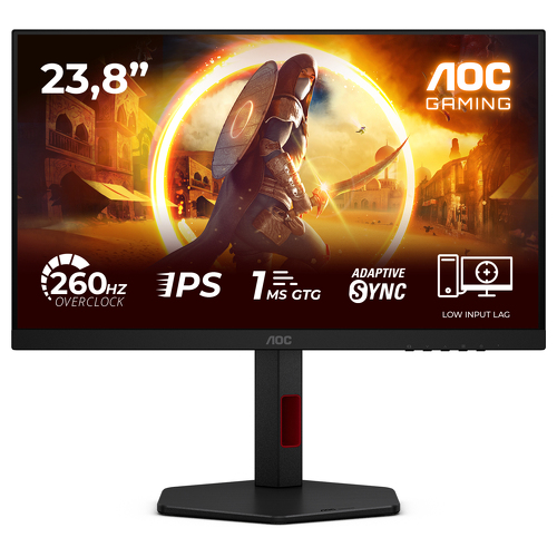 AOC MONITOR FAST IPS 27" 16:9 FHD 1MS 260HZ HDMI DP 27G4ZRE - AOC 27G4ZRE