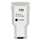 Tinta fotográfica genérica preta HP 730 - Substitui P2V73A/P2V67A - HI-730PHBK