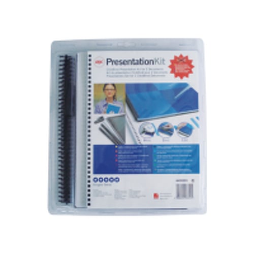 Kit Encadernação Argolas 08mm Preto com ClickBind - Neutral 171Z29760