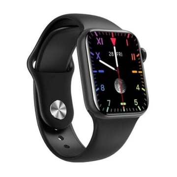XO W7 Pro Smartwatch Ecrã HD de 1,8" - Bateria de 200mAh - Carregamento sem fios - Bracelete de silicone - IP67 - Preto - XO 189131