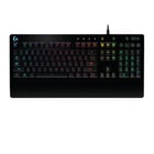 Logitech G213 Prodigy USB Gaming Keyboard - RGB Backlit - Resistente a derrames - Apoio de pulso - Cabo de 1,80 m - Preto - Logitech 920-008086