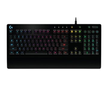Logitech G213 Prodigy USB Gaming Keyboard - RGB Backlit - Resistente a derrames - Apoio de pulso - Cabo de 1,80 m - Preto - Logitech 920-008086