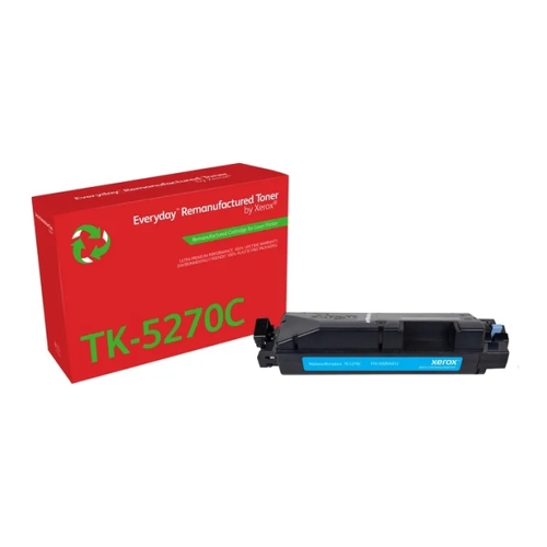 Xerox Everyday Kyocera TK5270 Toner Ciano Remanufacturado - Substitui 1T02TVCNL0/TK5270C - Kyocera 006R04812
