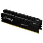 KINGSTON MEM 64GB 5600MT/s DDR5 CL36 DIMM KIT2 FURY BEAST BLACK - Kingston KF556C36BBE2K2-64