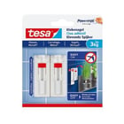 Prego Adesivo Tesa Powerstrips 3Kg Superfícies Lisas 2un - Tesa 15677764