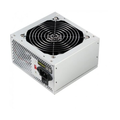 Fonte de alimentação Tooq Ecopower II 500W ATX 1.3 12V - Ventoinha silenciosa de 120mm - Tooq TQEP-500S-INT